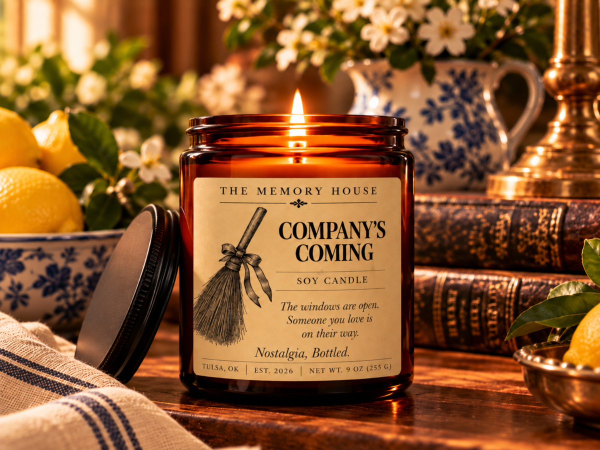Company's Coming Candle