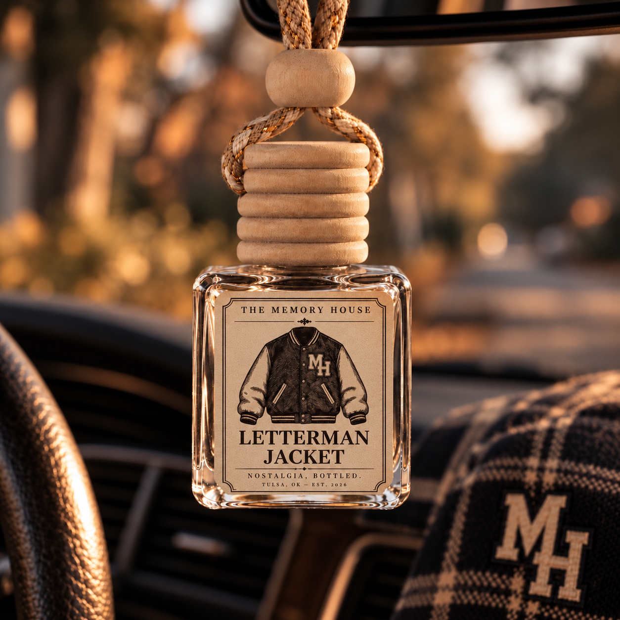 Letterman Jacket Car Diffuser – The Memory House